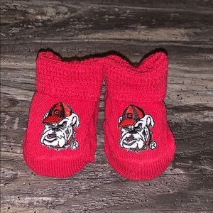 UGA Newborn Bootie